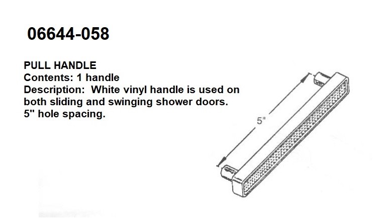 06644 - Shower Door Handles                                           