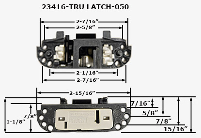 23416TRU - Sash Lock                                                  