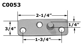 C0053 - Wood Bi-Fold Pivots                                           