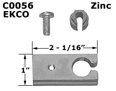C0056 - Metal Bi-Fold Pivot Brackets                                  