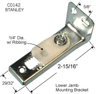 C0142 - Wood Bi-Fold Pivot Brackets                                   