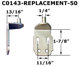 C0143 - Wood Bi-Fold Pivots                                           