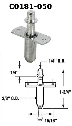 C0181 - Wood Bi-Fold Pivots                                           