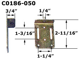 C0186 - Wood Bi-Fold Pivots                                           