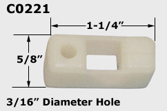 C0221 - Metal Bi-Fold Pivot Brackets                                  