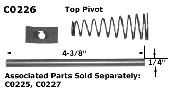 C0226 - All Metal Bi-Fold Pivot Pins                                  