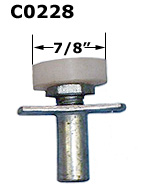 C0228 - Wood Bi-Fold Threaded Pivots                                  