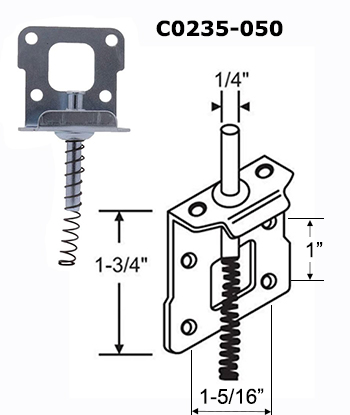 C0235 - Wood Bi-Fold Pivots                                           