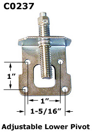 C0237 - Wood Bi-Fold Threaded Pivots                                  