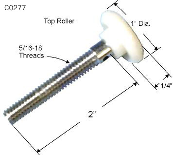 C0277 - Wood Bi-Fold Threaded Pivots                                  