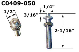 C0409 - Wood Bi-Fold Threaded Pivots                                  