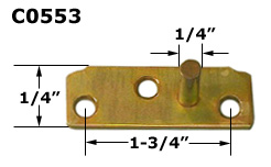 C0553 - Wood Bi-Fold Pivots                                           