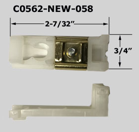 C0562 - Metal Bi-Fold Pivot Brackets                                  