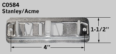 C0584 - Bi-Pass Floor Guides                                          