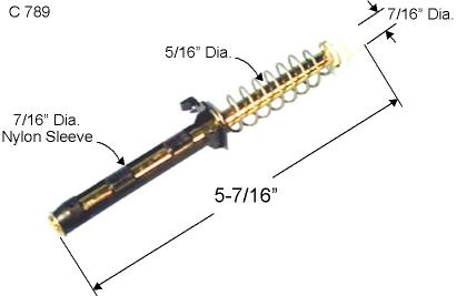 C0789 - All Metal Bi-Fold Pivot Pins                                  