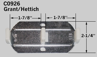 C0926 - Bi-Pass Floor Guides                                          