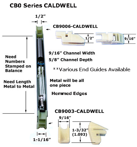CB0CALD - Channel Balances, Caldwell                                  