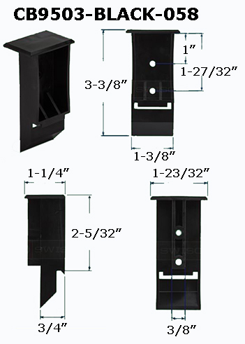 CB9503 - Channel Balance Accessories, Kawneer                         