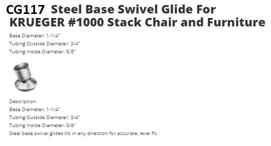 CG117 - Chair Glides                                                  