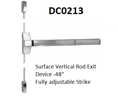 Exit Device, Surface Vertical Rod                                     