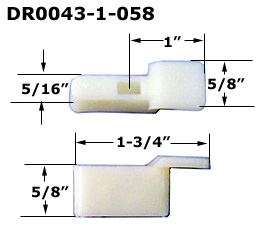 DR0043-1 Blind Hardware                                               