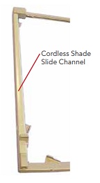 DR0118 - Channel for door blinds                                      