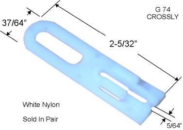 G0074 - Screen Door Guides                                            