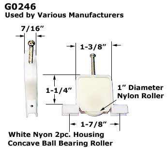 G0246 - Screen Door Guides                                            