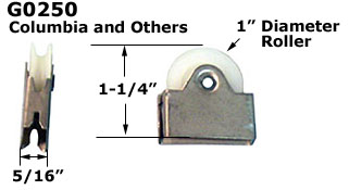 G0250 - Screen Door Guides                                            