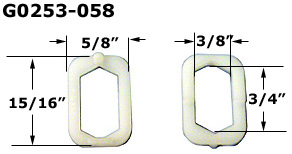 G0253 - Screen Door Guides                                            