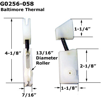 G0256 - Screen Door Roller Assemblies                                 