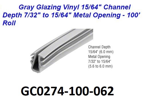 GC0724 - Glazing Channel                                              