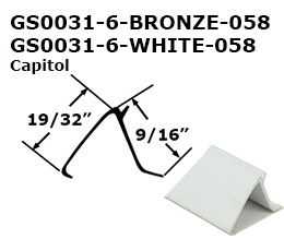 GS0031 - Glazing Channel, Glazing Bead                                