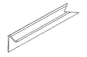 GS0057 - Glazing Channel, Glazing Bead                                