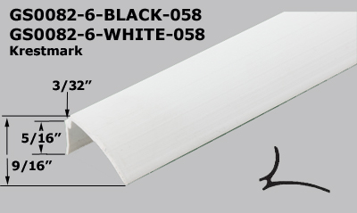 GS0082 - Glazing Channel, Glazing Bead                                