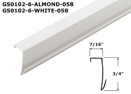 GS0102 - Glazing Channel, Glazing Bead                                