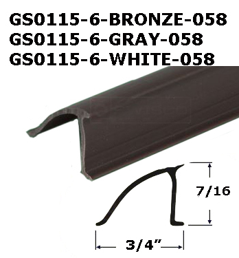 GS0115 - Glazing Channel, Glazing Bead                                