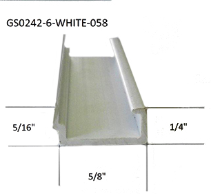 GS0242 - Glazing Channel, Glazing Bead                                