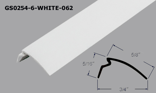 GS0254 - Glazing Channel, Glazing Bead                                