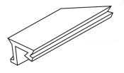 GS0884 - Glazing Channel, Glazing Bead                                