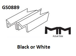 GS0889 - Glazing Channel, Glazing Bead                                