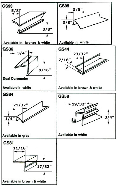 Misc Page1 - Glazing Channel, Glazing Bead                            