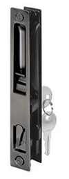 H0026BLK - Patio Glass Door Handles (Flush Mount)                     