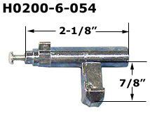 H0200 - Patio Glass Door Handles (Surface Mount)                      