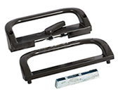 H0383BR - Patio Glass Door Handles ( Internal Latch)                  