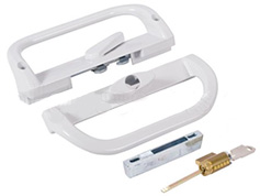 H0383KY67 - Patio Glass Door Handles ( Internal Latch)                