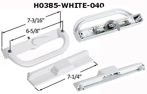 H0385 - Patio Glass Door Handles (Internal Latch)                     