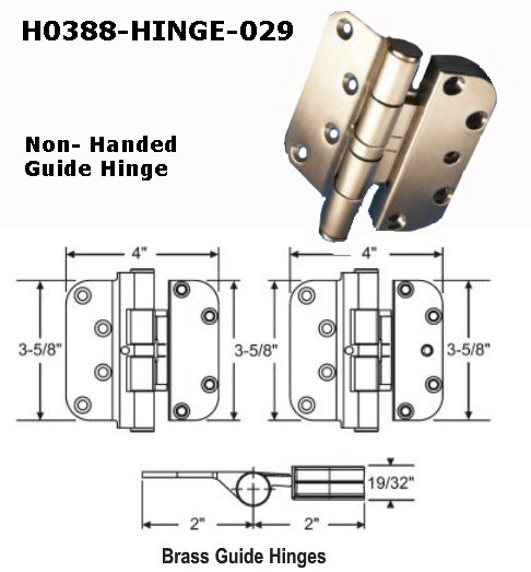 H0388HG29 - Door Hinges, Hoppe                                        