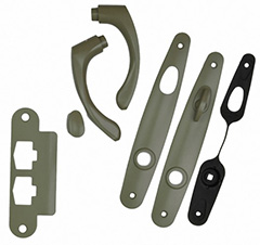 H0450 - Patio Glass Door Handles (Mortise Type), Andersen             