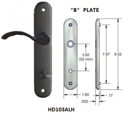 HD103ALH - Plate                                                      